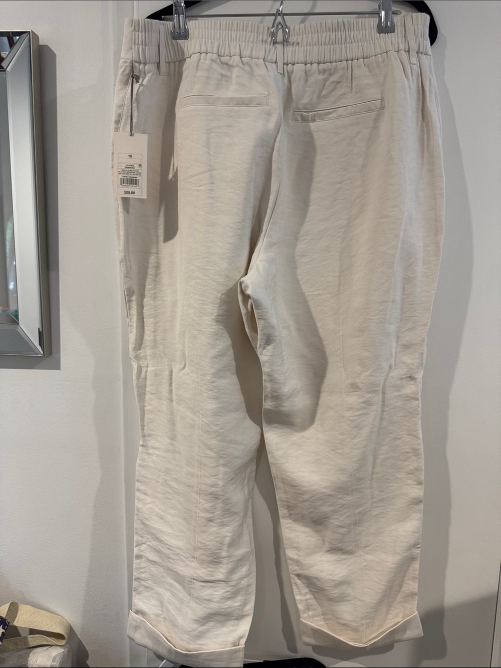 (5) BN a new day Women's Trousers - Black, Rust, Cream, Tan, Olive 16 - Picture 9 of 15